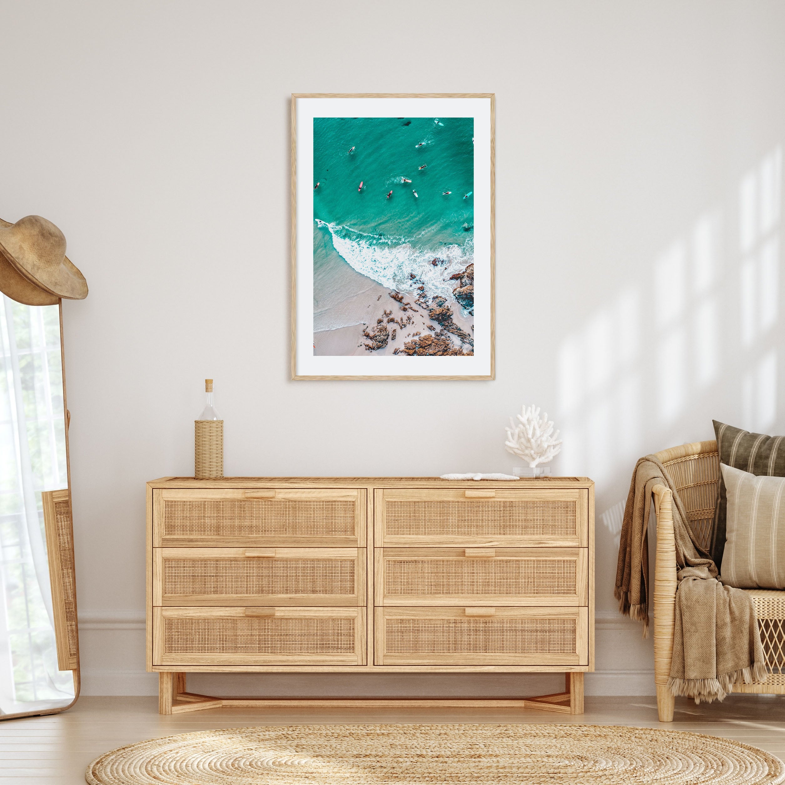 Surfing Photo Color No 2 Poster