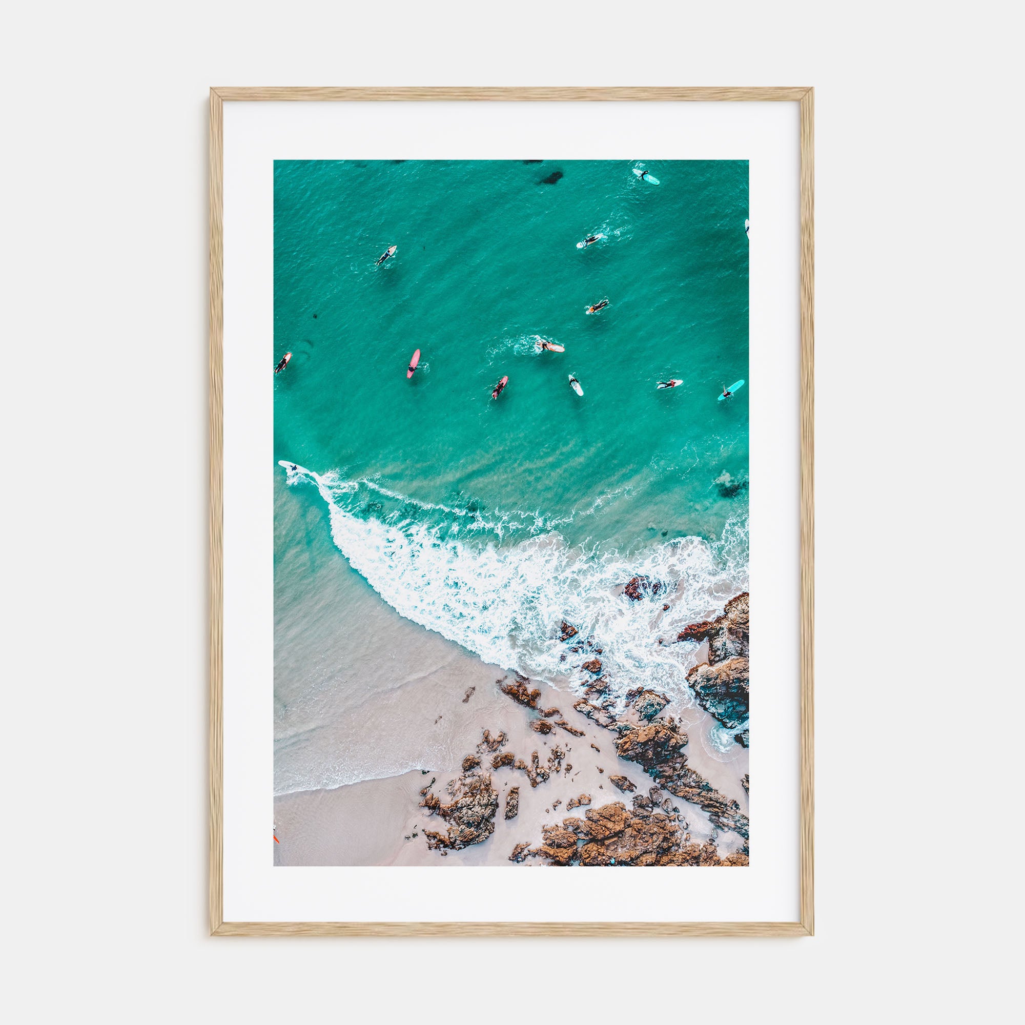 Surfing Photo Color No 2 Poster