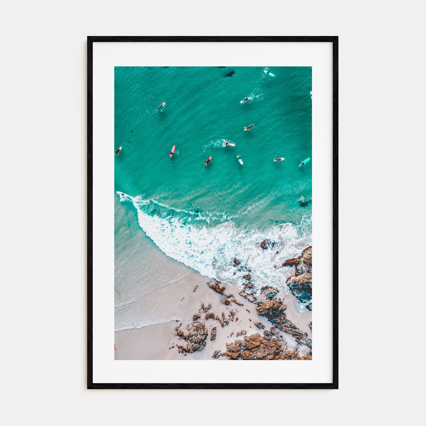 Surfing Photo Color No 2 Poster