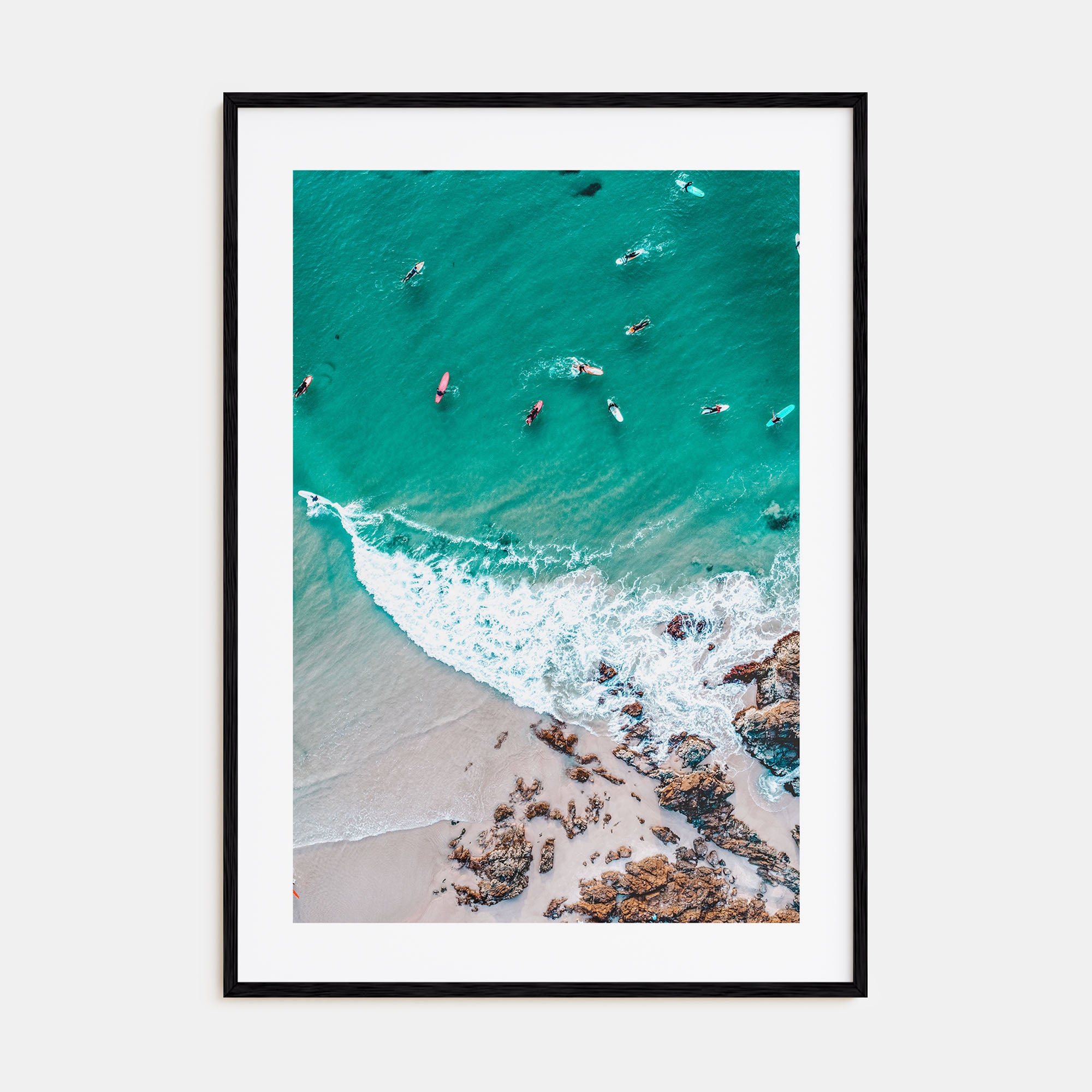 Surfing Photo Color No 2 Poster