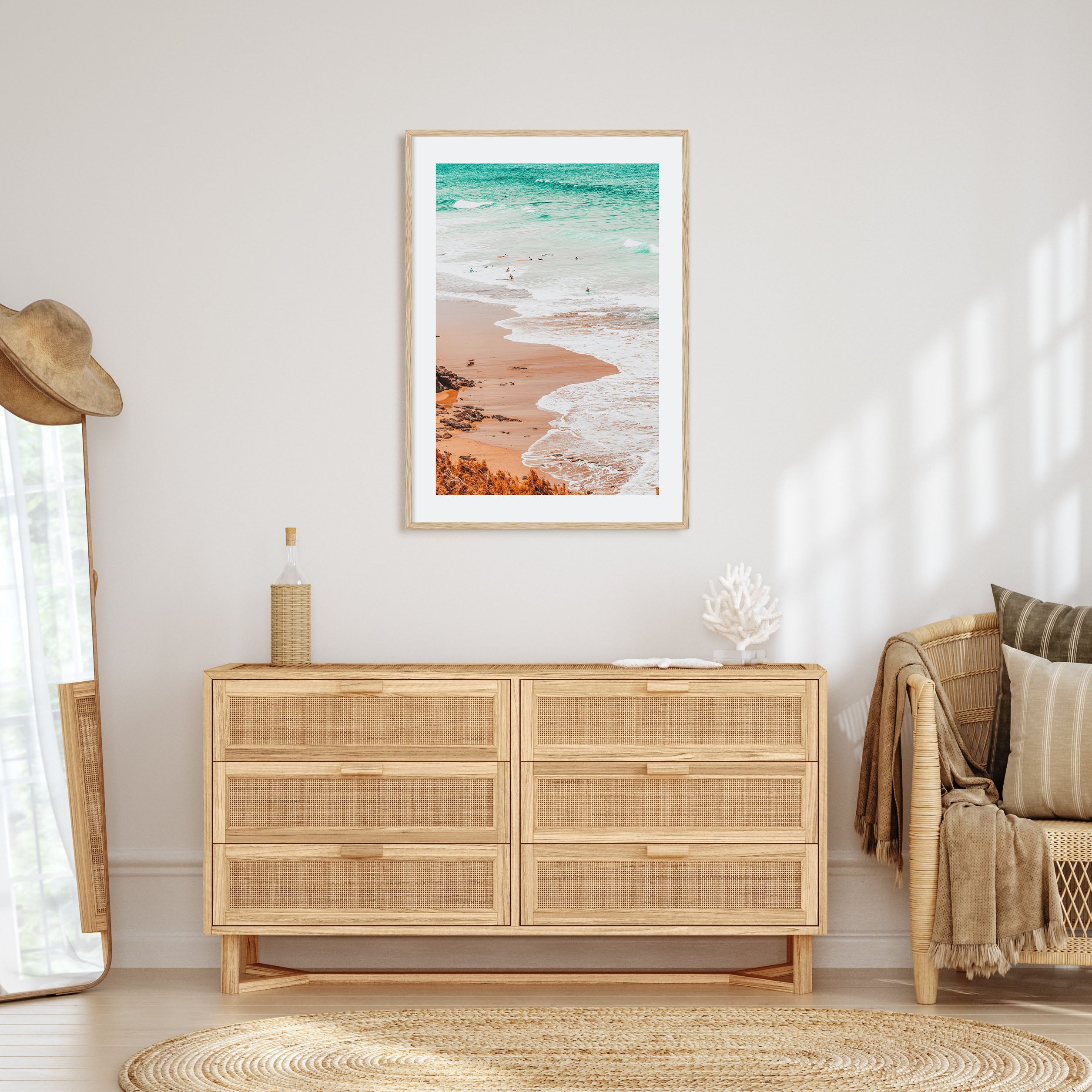 Surfing Photo Color No 4 Poster