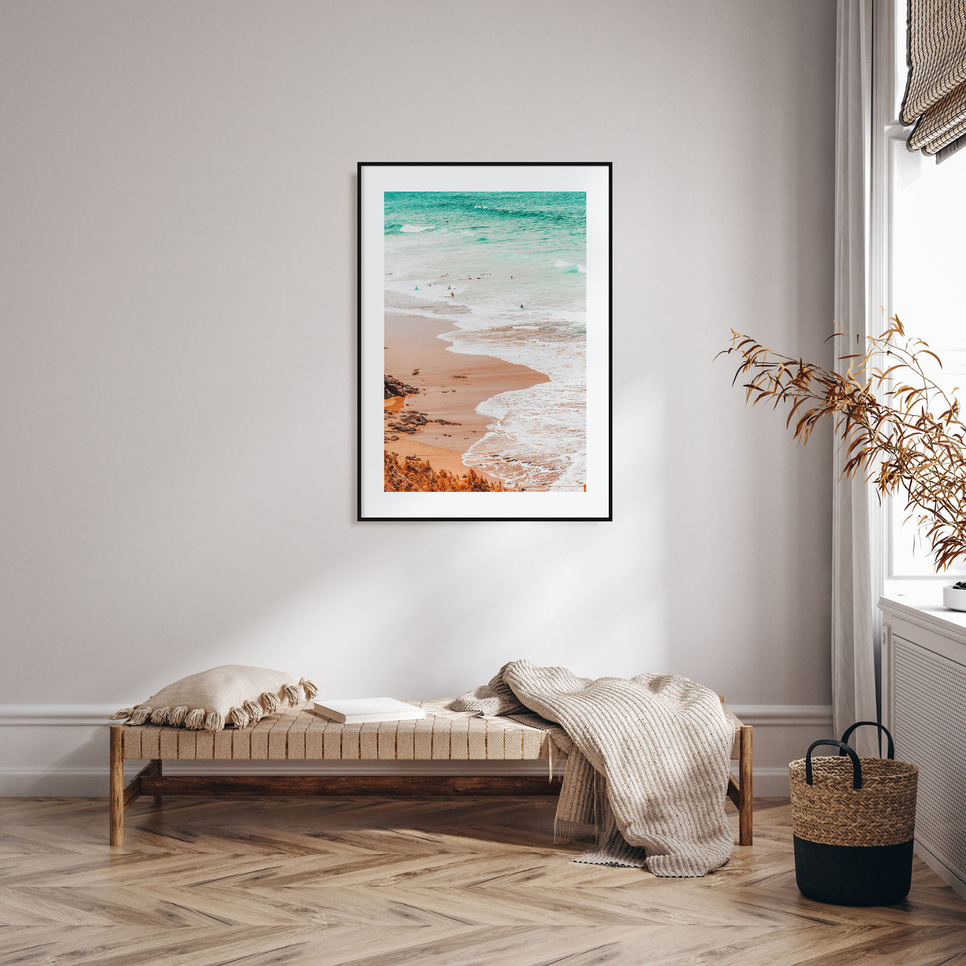 Surfing Photo Color No 4 Poster