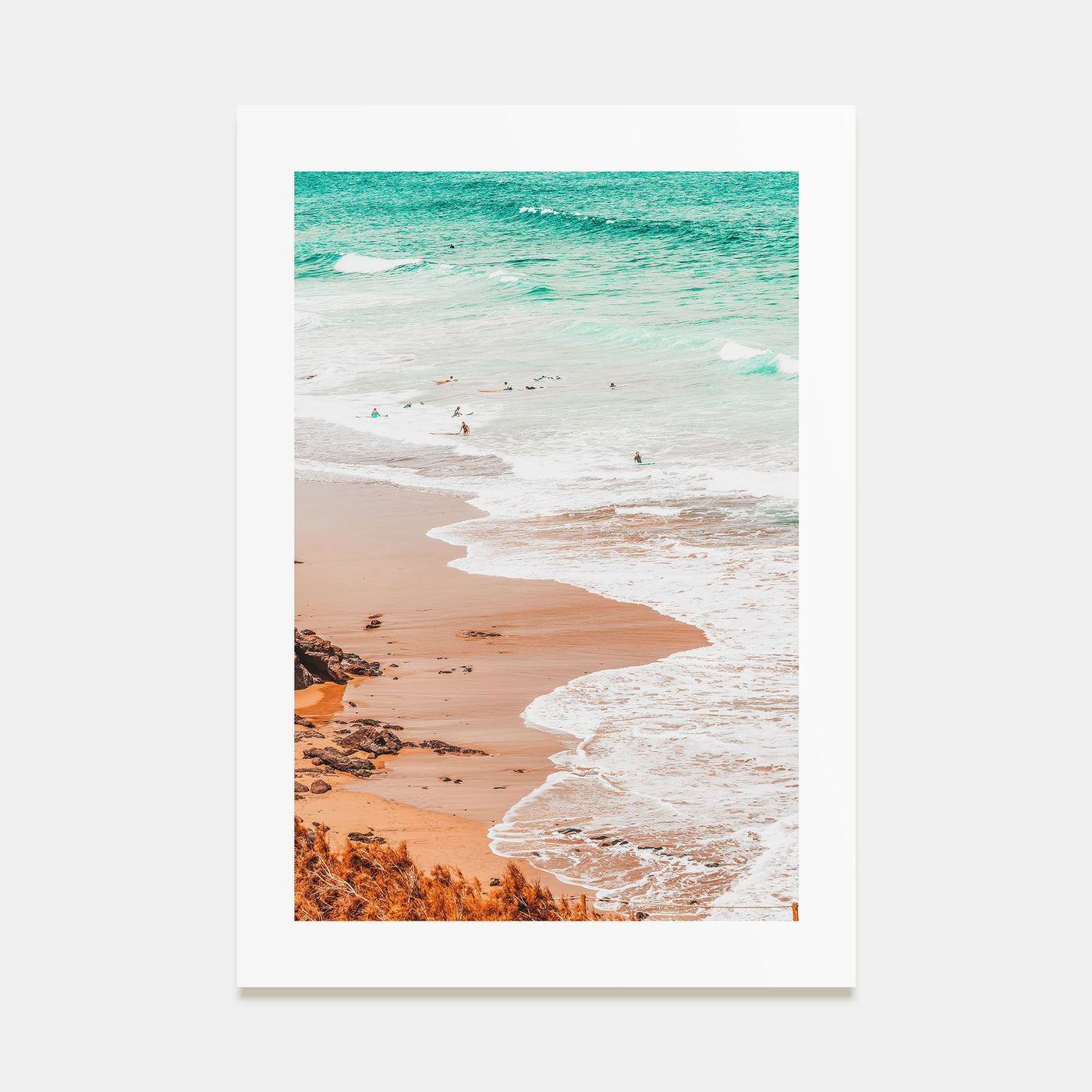 Surfing Photo Color No 4 Poster