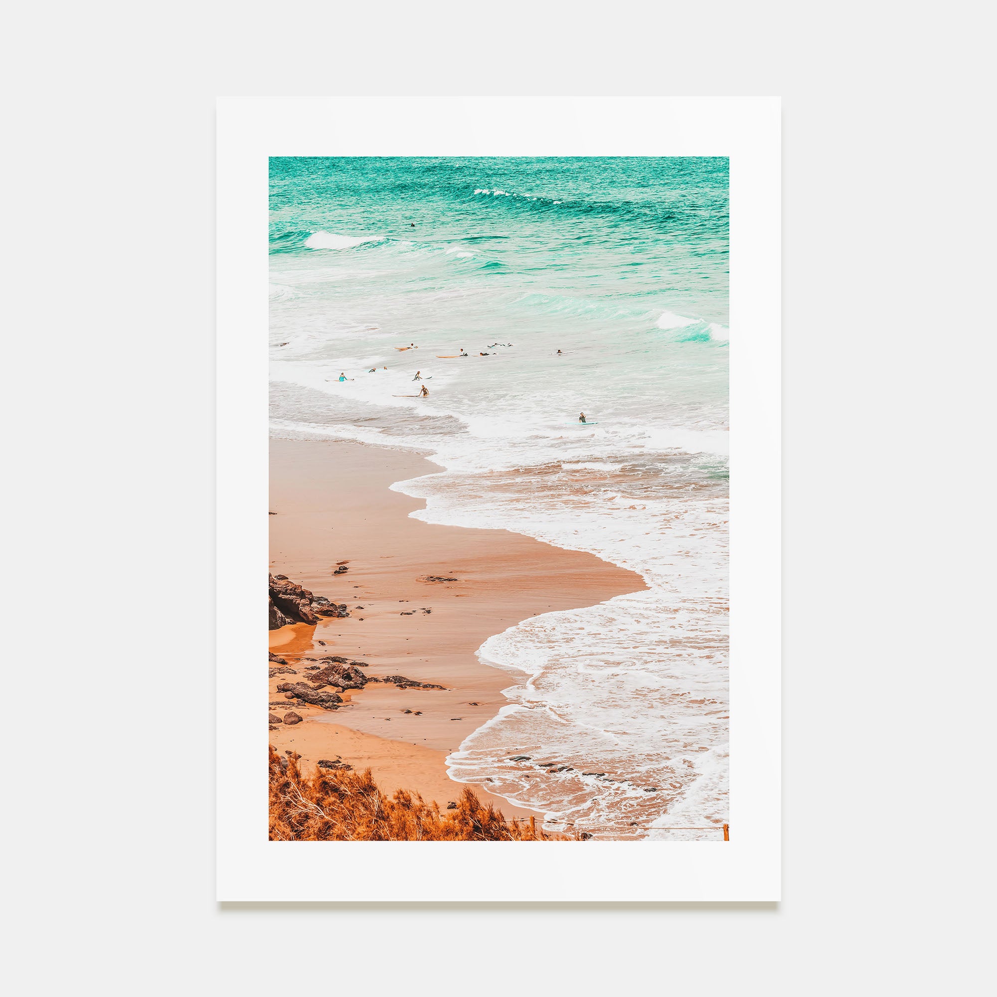 Surfing Photo Color No 4 Poster