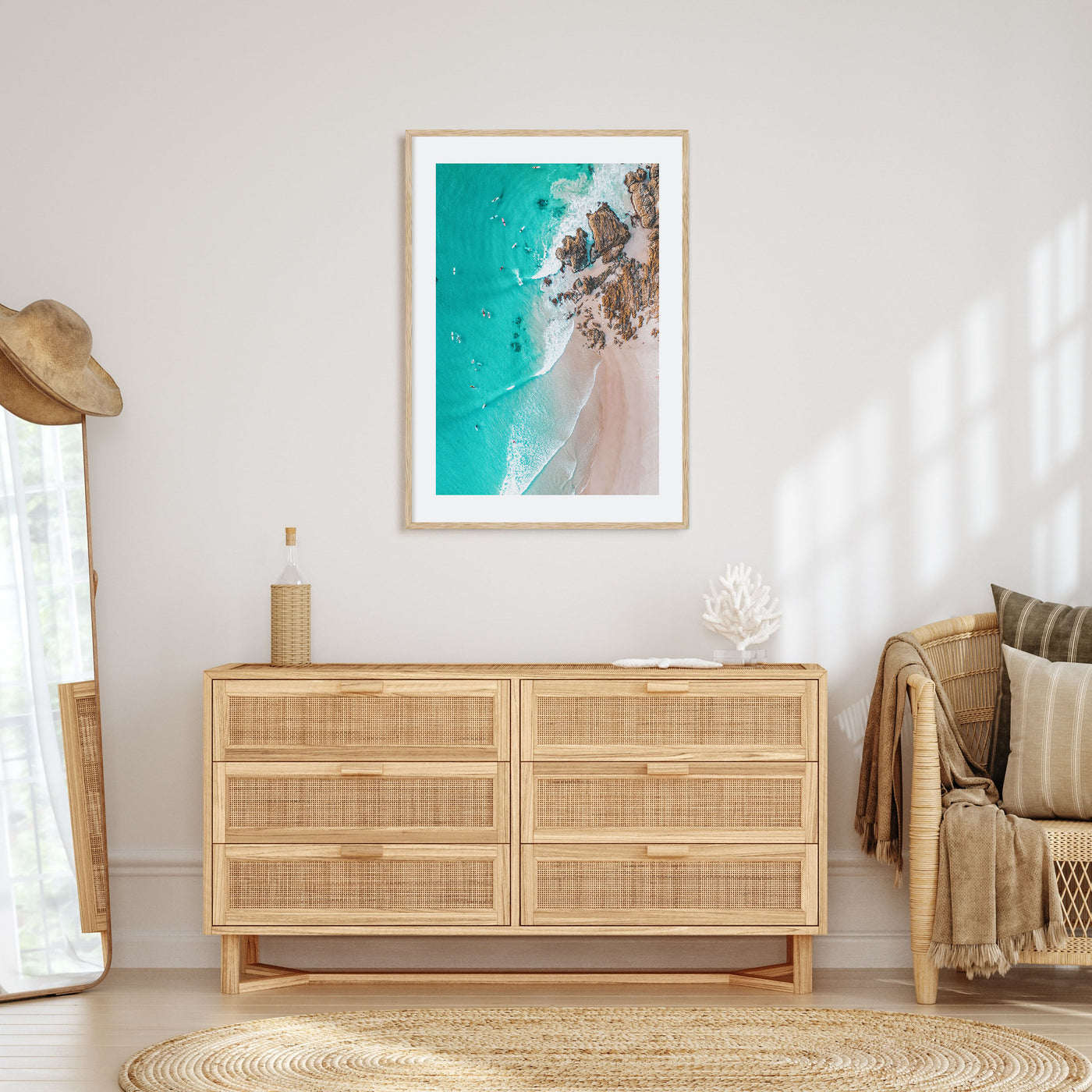 Surfing Photo Color No 6 Poster