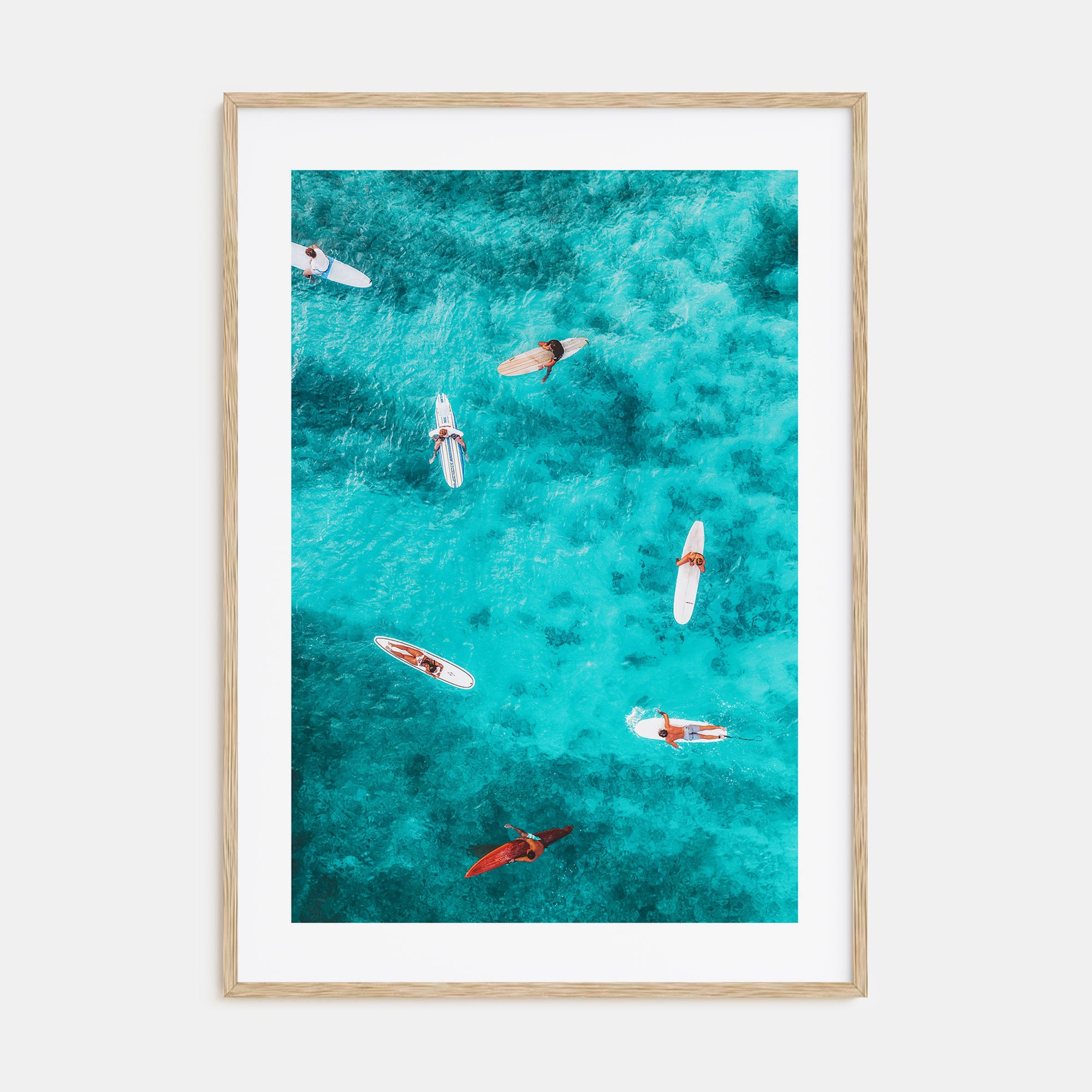 Surfing Photo Color No 7 Poster