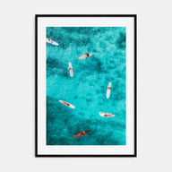 Surfing Photo Color No 7 Poster