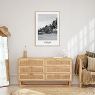 Suriname Portrait B&W Poster