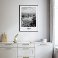 Surrey Portrait B&W Poster