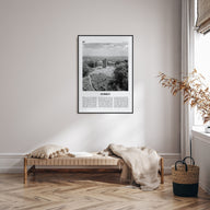 Surrey Travel B&W Poster