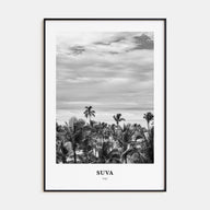 Suva Portrait B&W Poster