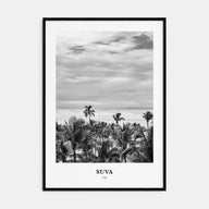 Suva Portrait B&W Poster