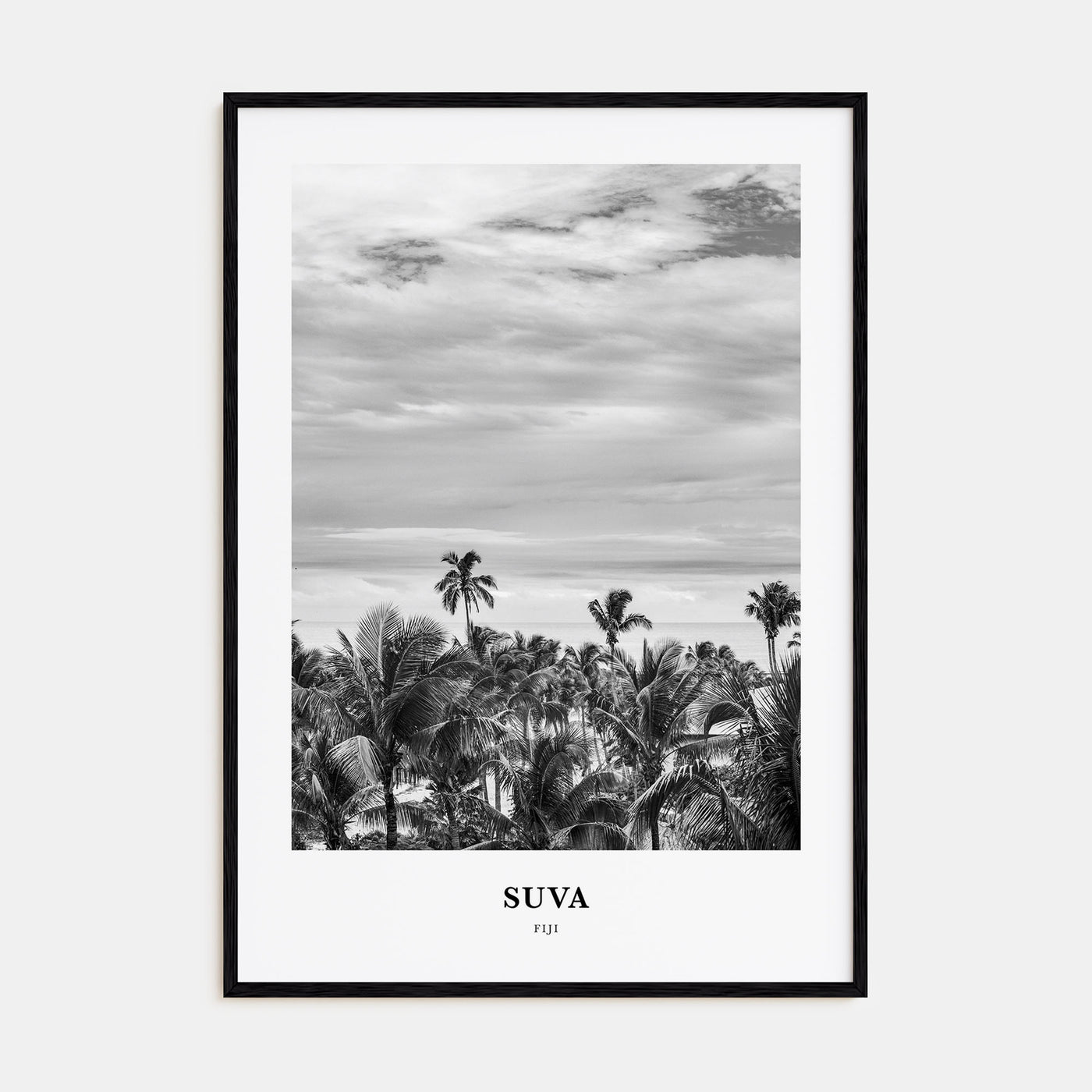 Suva Portrait B&W Poster