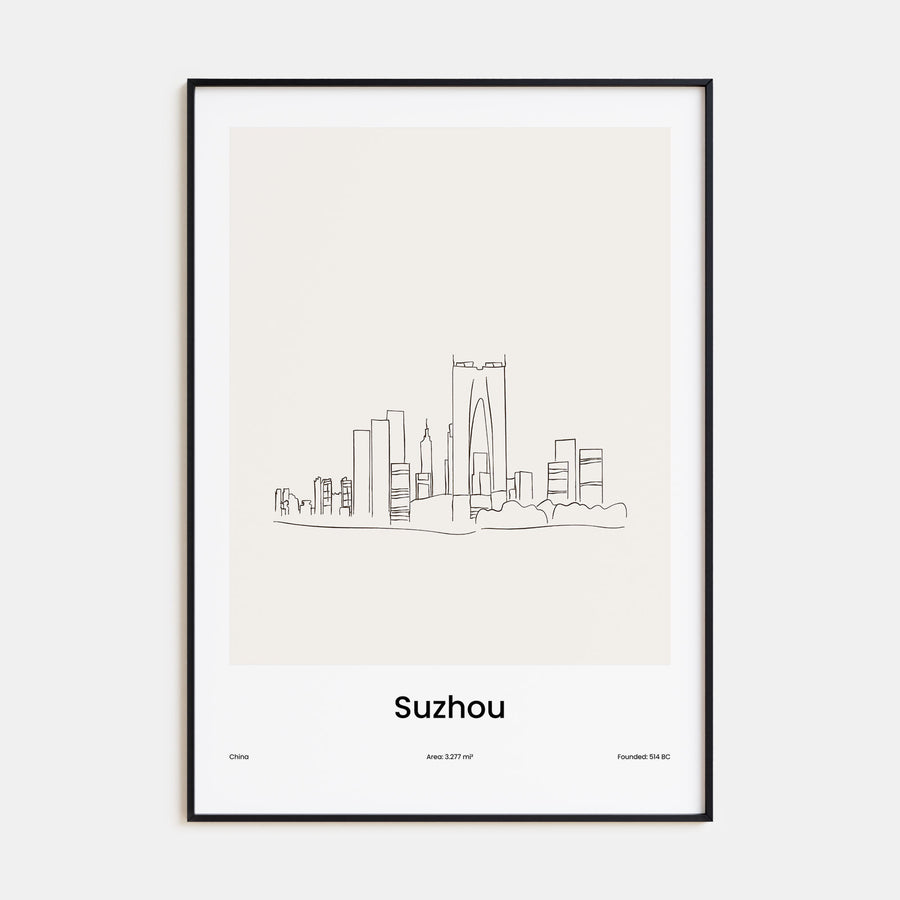 Suzhou Drawn Poster