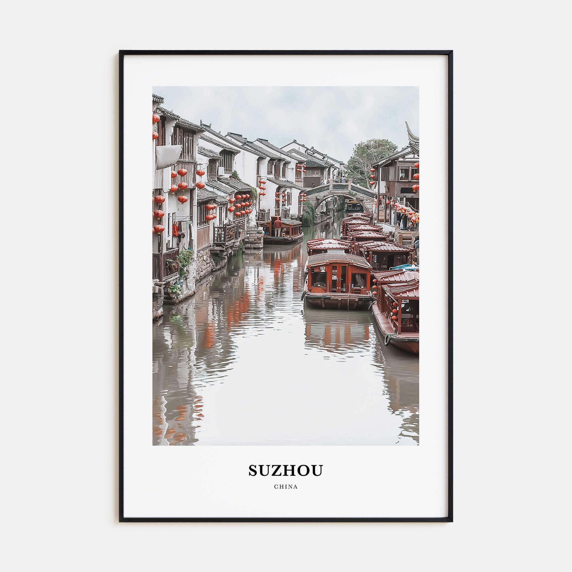 Suzhou Portrait Color Poster