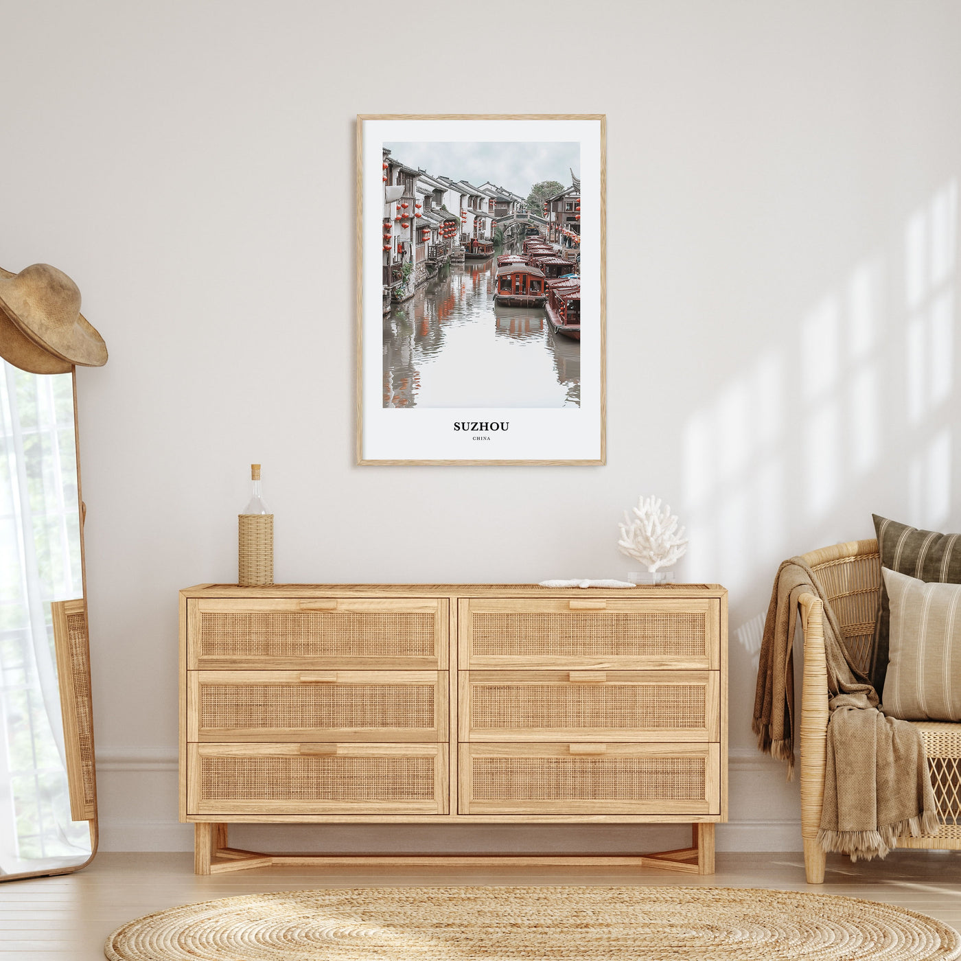 Suzhou Portrait Color Poster