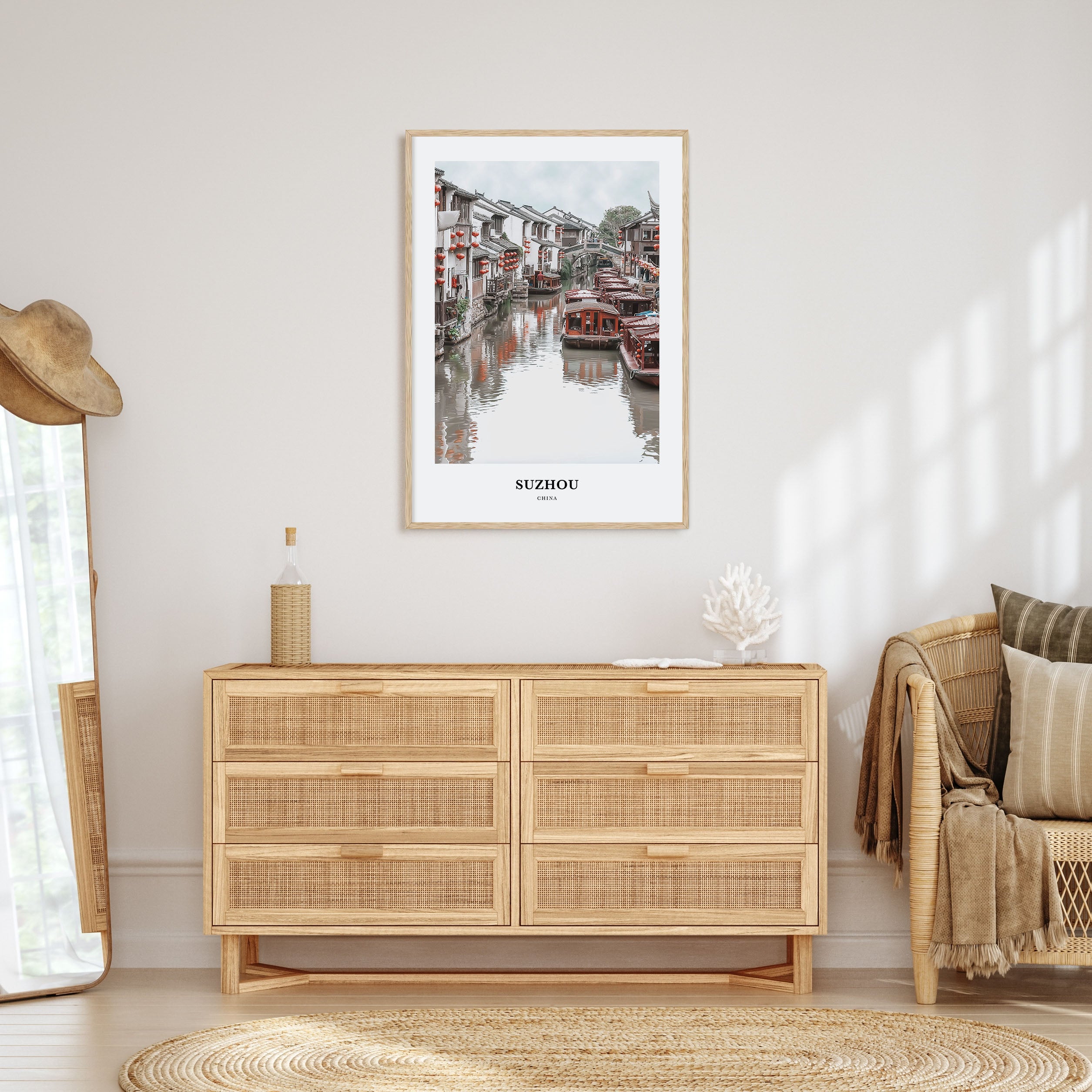 Suzhou Portrait Color Poster