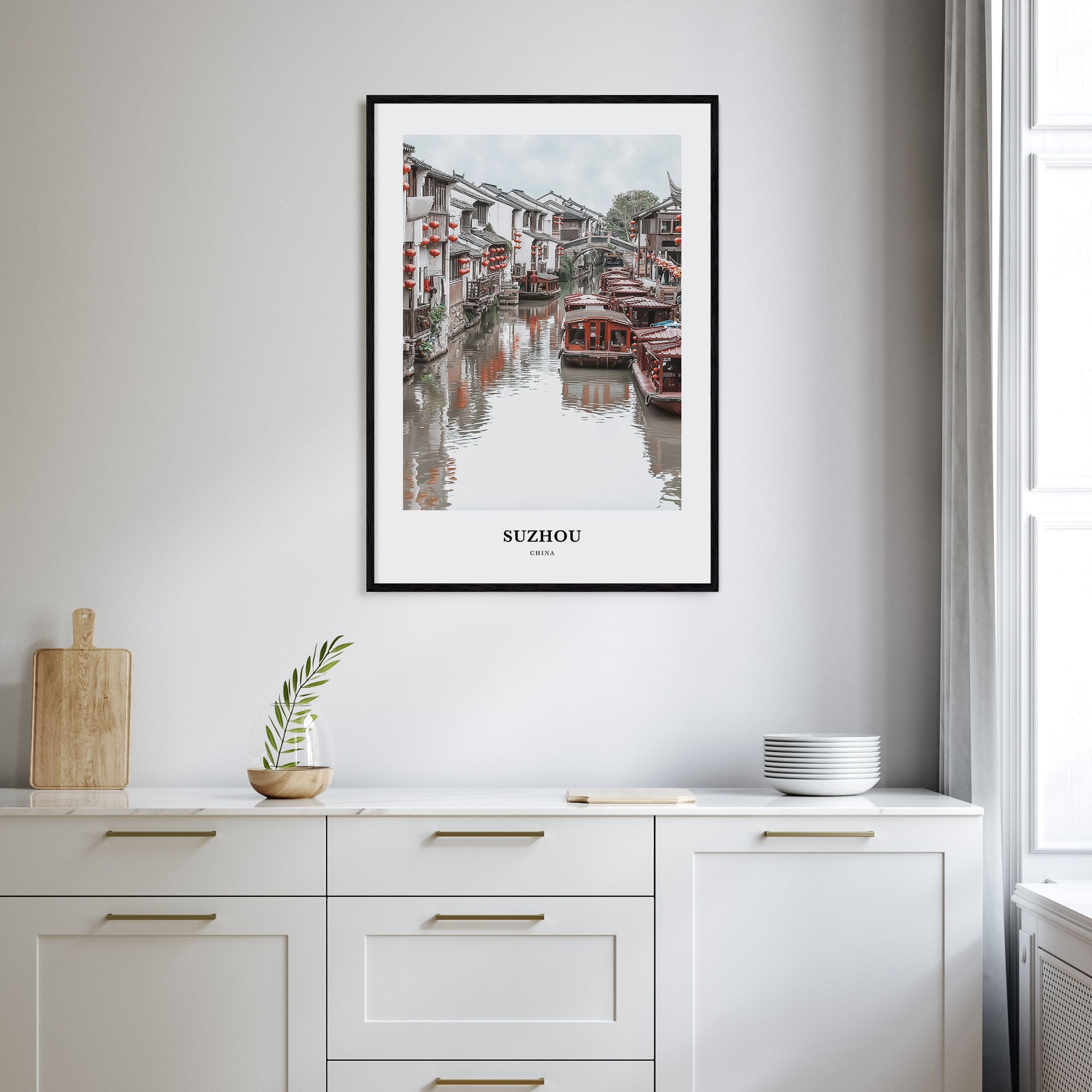Suzhou Portrait Color Poster