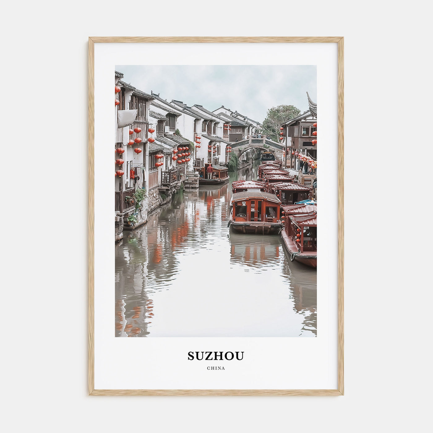 Suzhou Portrait Color Poster