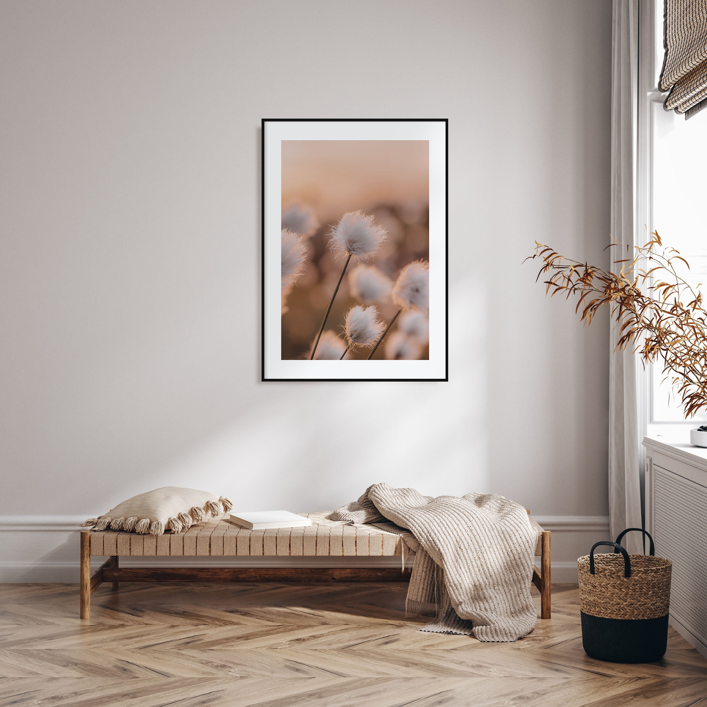 Swamp Flowers Photo Color Poster