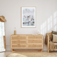 Swan Lake Photo Color Poster