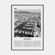 Swansea Travel B&W Poster