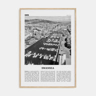 Swansea Travel B&W Poster