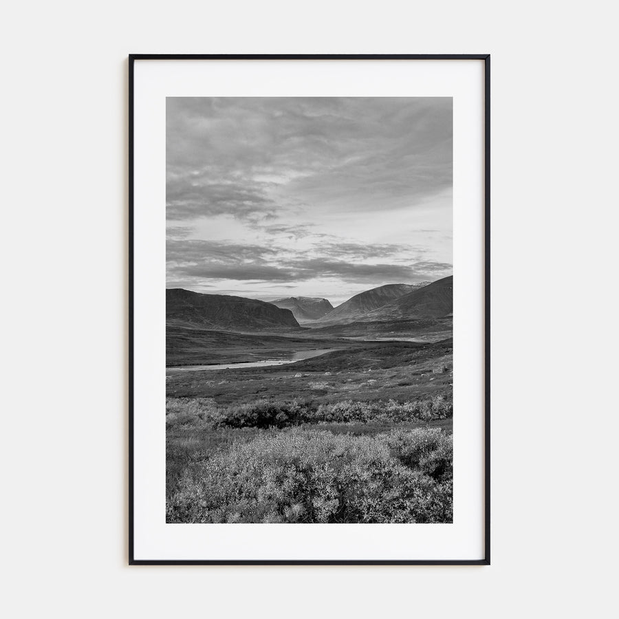 Sweden Photo B&W Poster