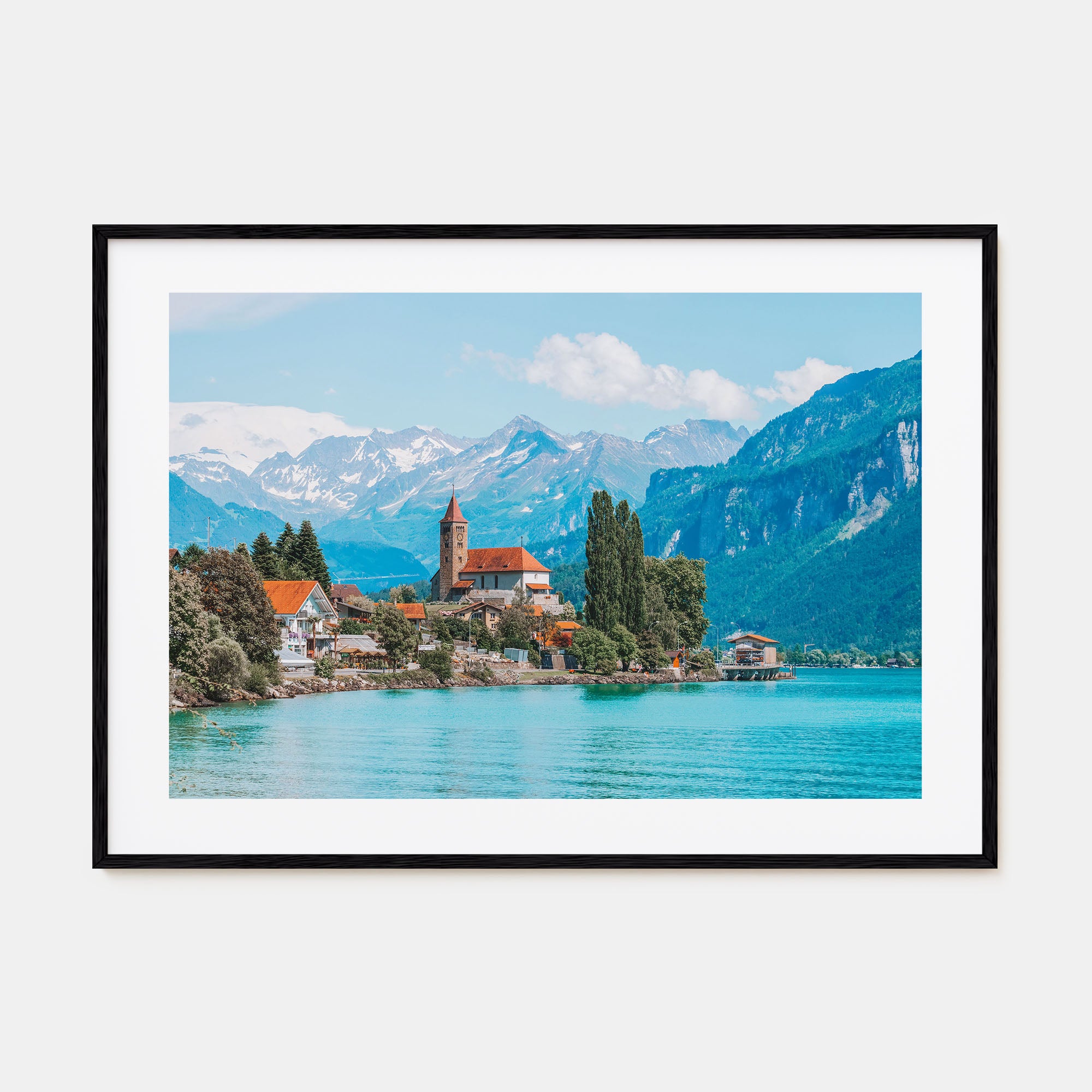 Switzerland Landscape Color Poster