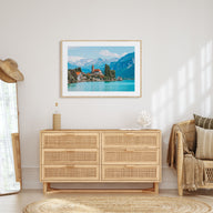 Switzerland Landscape Color Poster