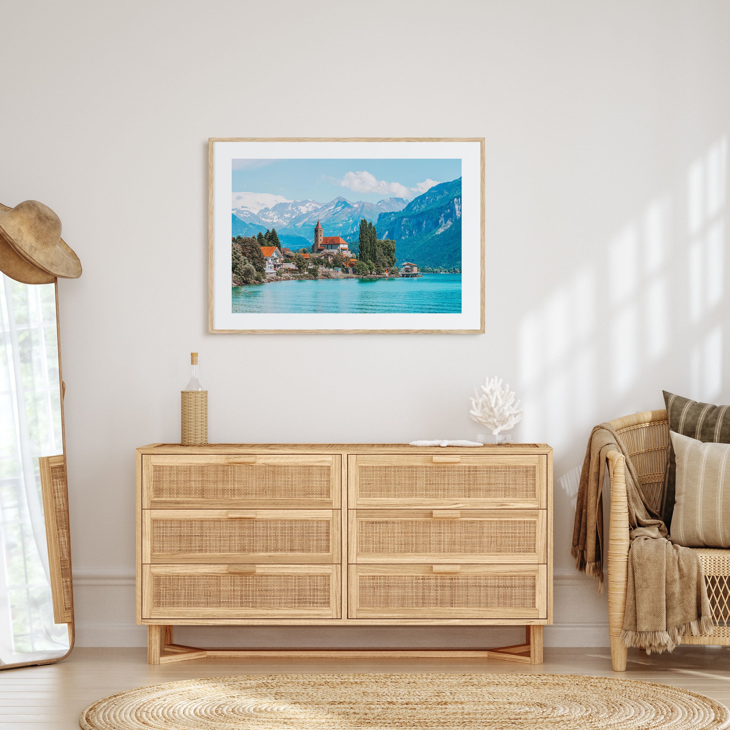 Switzerland Landscape Color Poster