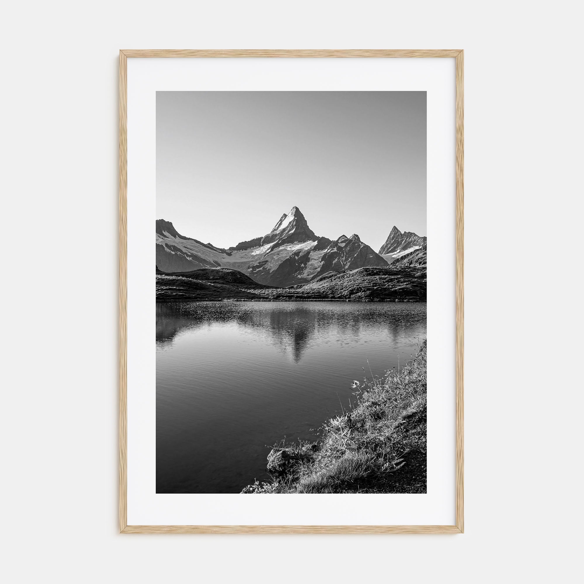 Switzerland Photo B&W Poster