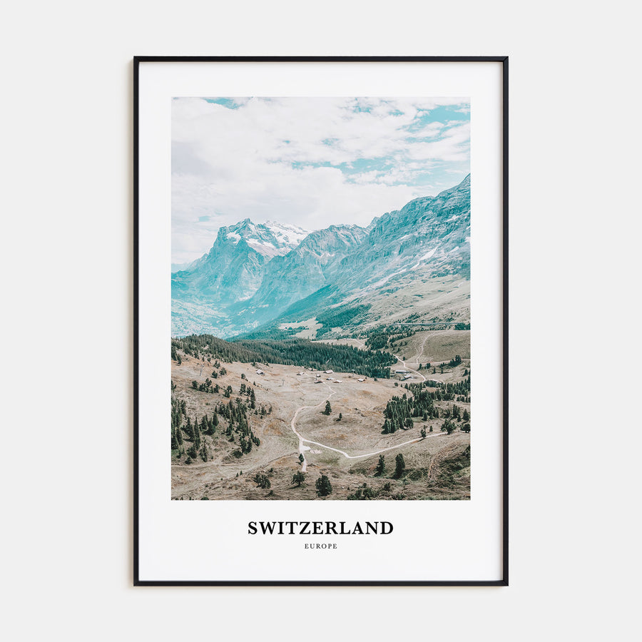 Switzerland Portrait Color Poster