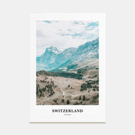 Switzerland Portrait Color Poster