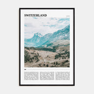 Switzerland Travel Color Poster