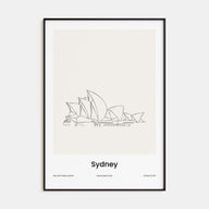 Sydney Drawn No 2 Poster