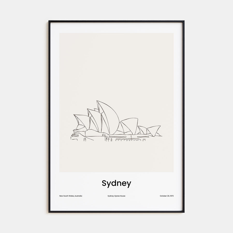 Sydney Drawn No 2 Poster