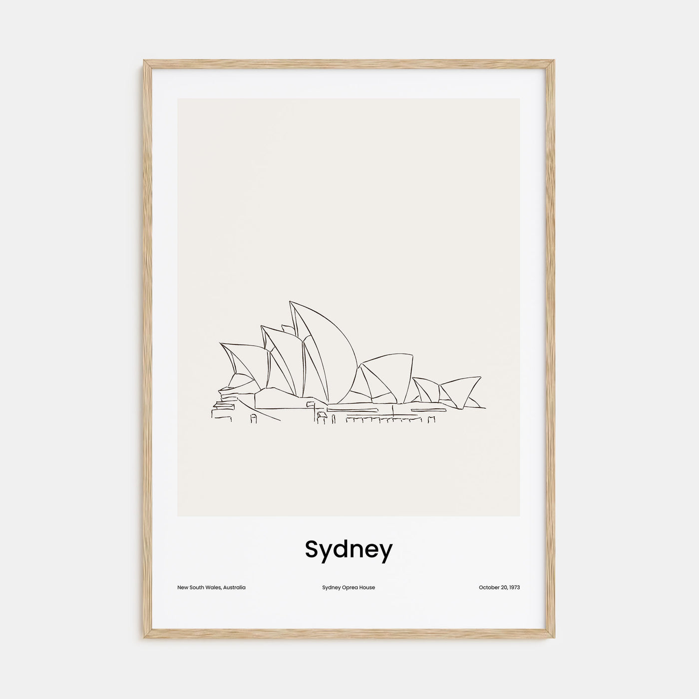Sydney Drawn No 2 Poster
