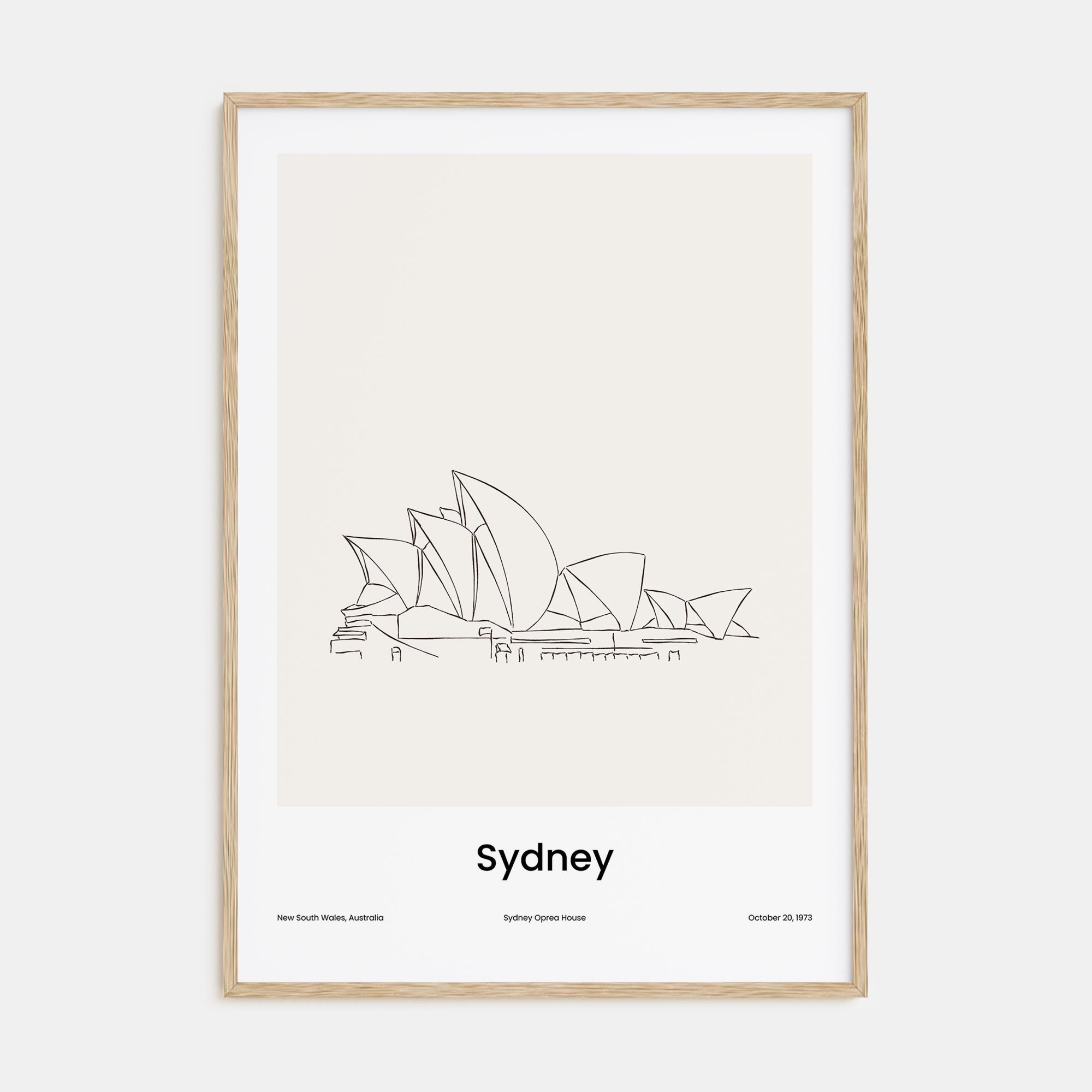 Sydney Drawn No 2 Poster