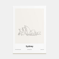 Sydney Drawn No 2 Poster
