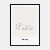 Sydney Drawn No 2 Poster