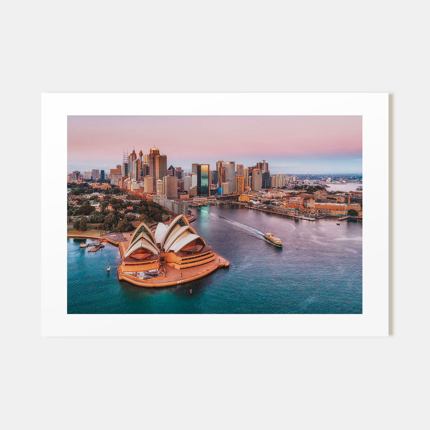 Sydney Landscape Color Poster