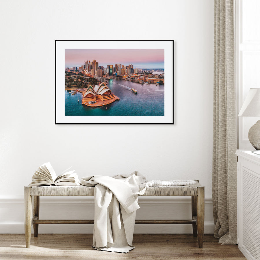 Sydney Landscape Color Poster