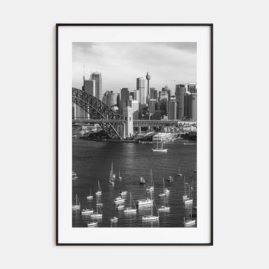 Sydney Photo B&W No 1 Poster