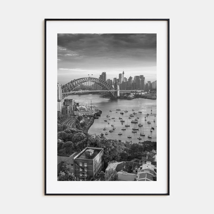 Sydney Photo B&W No 2 Poster