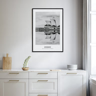 Sydney Portrait B&W No 3 Poster