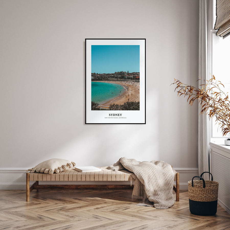Sydney Portrait Color Poster