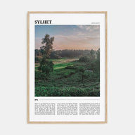 Sylhet Travel Color Poster