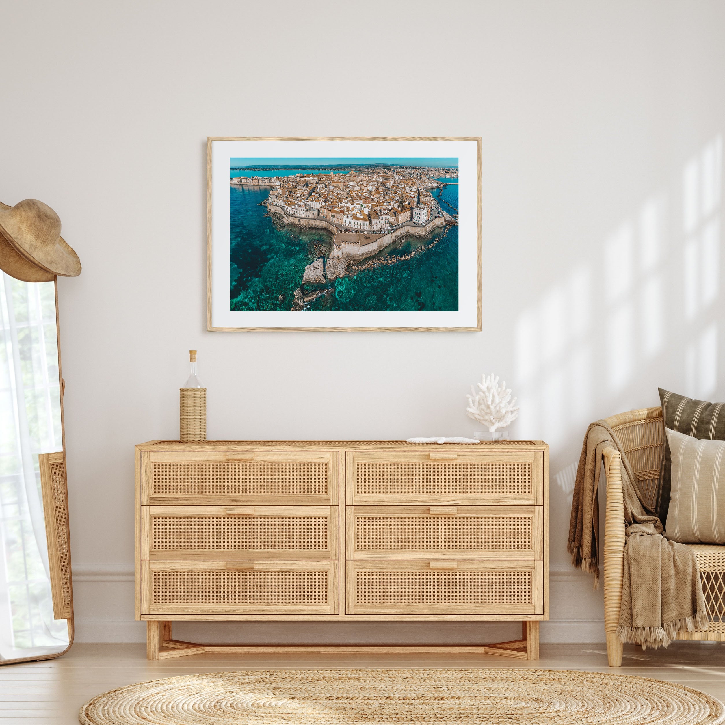 Syracuse, Italy Landscape Color Poster