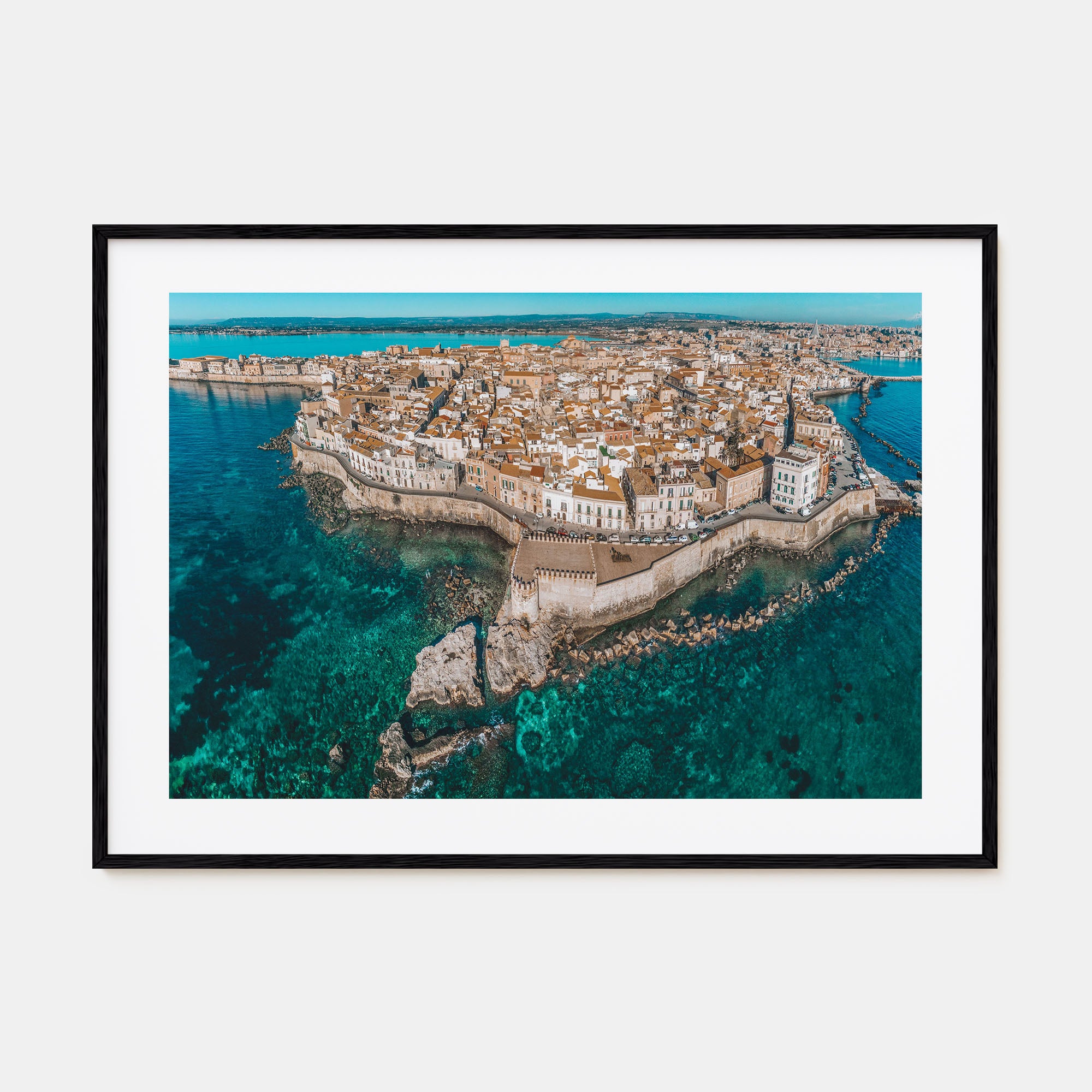 Syracuse, Italy Landscape Color Poster